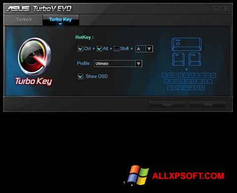 Screenshot TurboV EVO Windows XP