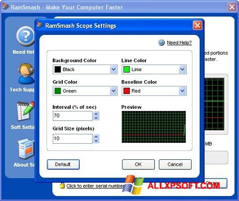 Screenshot RamSmash Windows XP