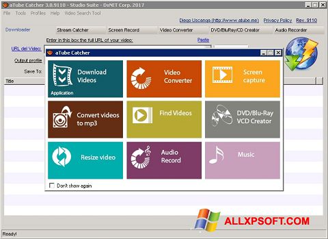 Screenshot aTube Catcher Windows XP