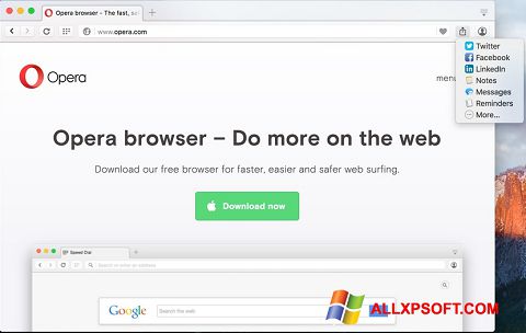 Screenshot Opera Turbo Windows XP